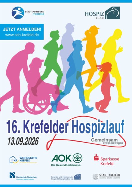 Plakat Krefelder Hospizlauf 2026